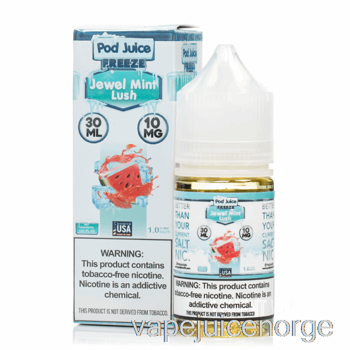 Vape Juice Fryse Juvel Mynte Frodig - Pod Juice - 30ml 20mg